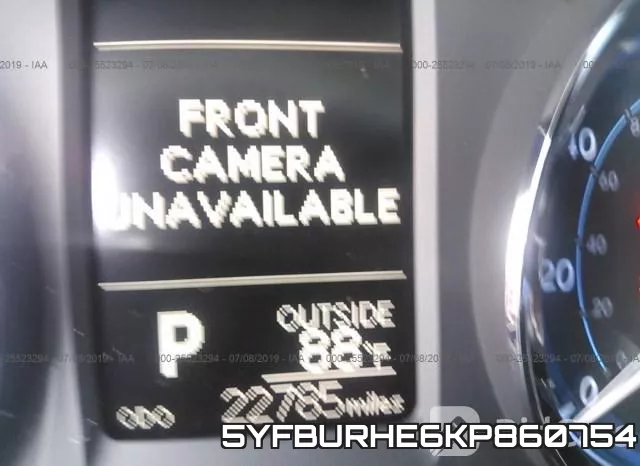 5YFBURHE6KP860754 фото 8