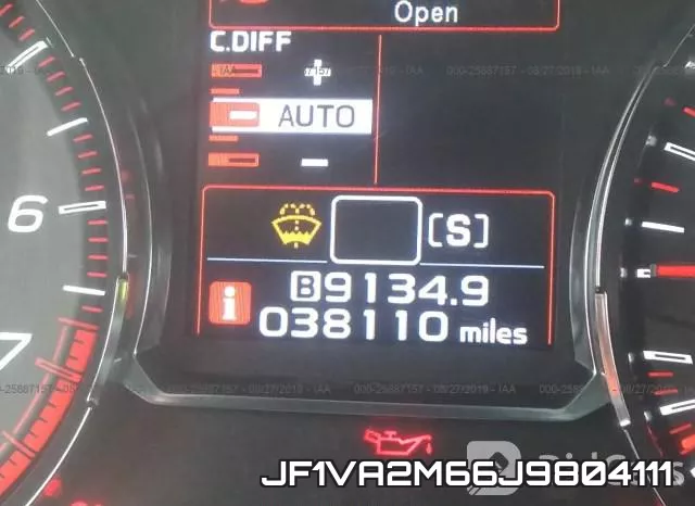 JF1VA2M66J9804111 фото 8