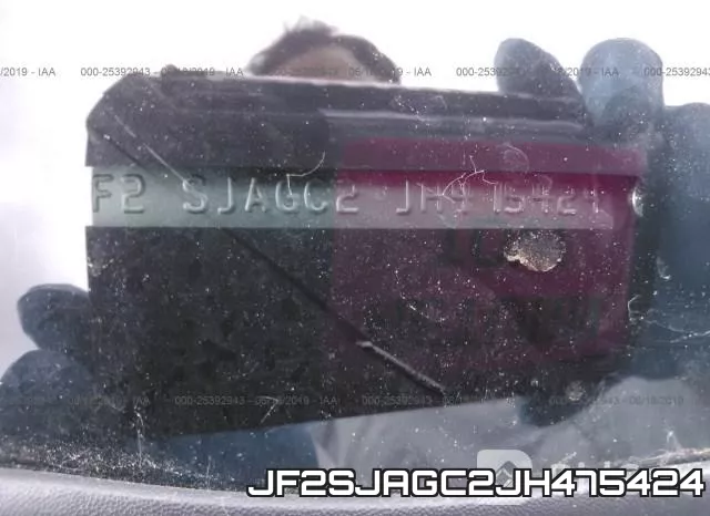 JF2SJAGC2JH475424 фото 10