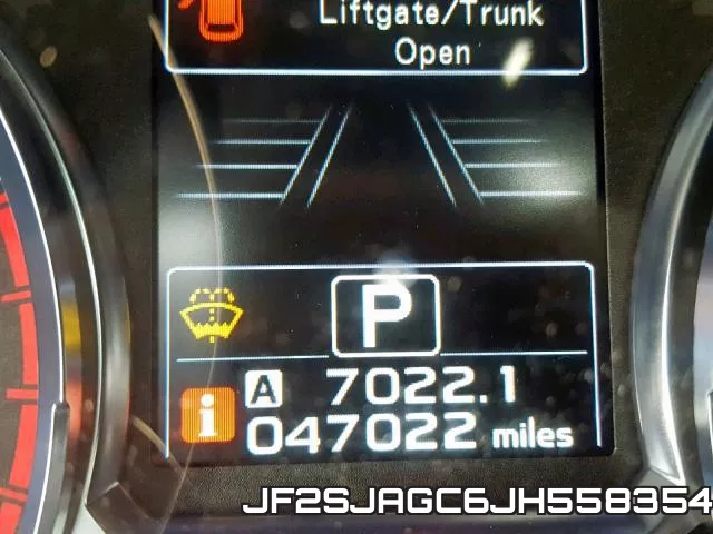 JF2SJAGC6JH558354 фото 9