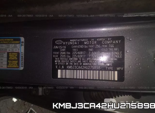 KM8J3CA42HU275898 фото 10