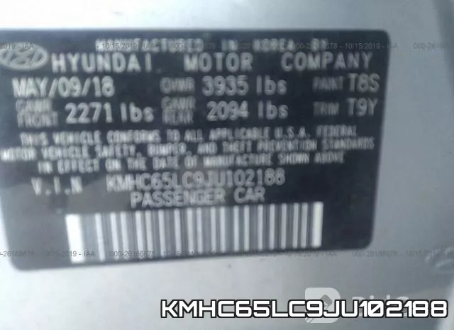 KMHC65LC9JU102188 фото 10