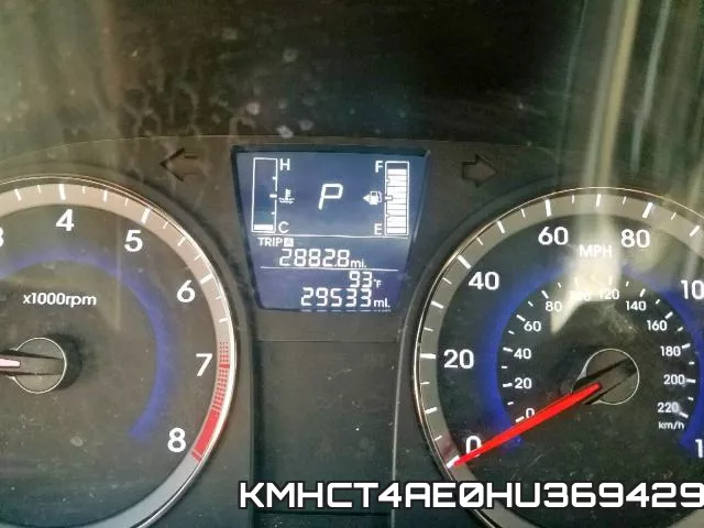 KMHCT4AE0HU369429 фото 9