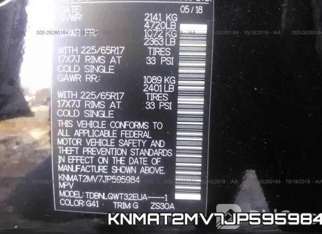 KNMAT2MV7JP595984 фото 10