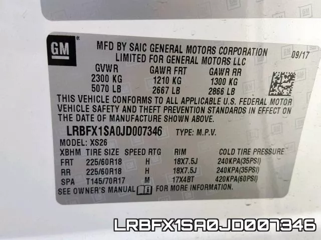 LRBFX1SA0JD007346 фото 2