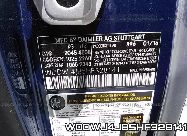 WDDWJ4JB5HF328141 фото 10