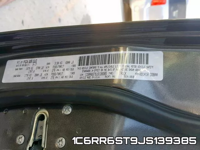 1C6RR6ST9JS139385 фото 2