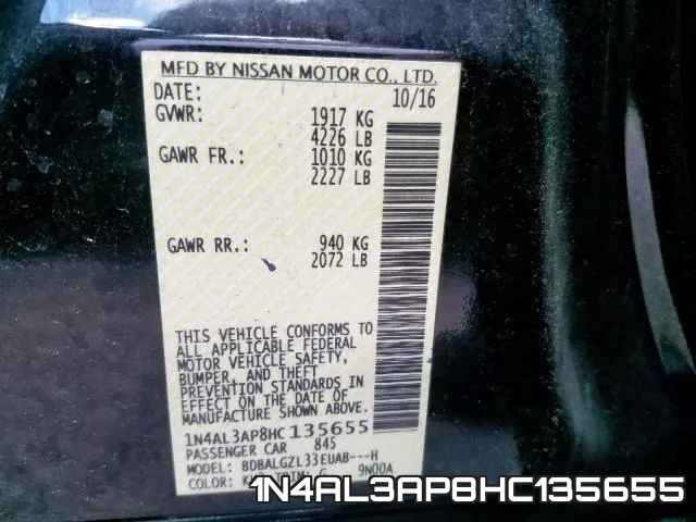 1N4AL3AP8HC135655 фото 2