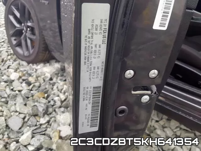 2C3CDZBT5KH641354 фото 2