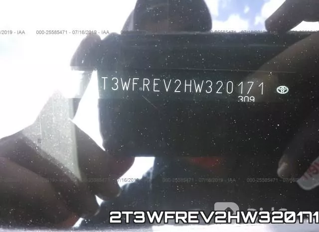 2T3WFREV2HW320171 фото 10