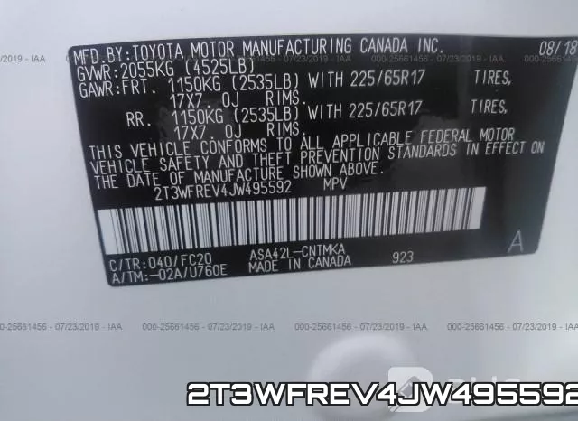 2T3WFREV4JW495592 фото 10