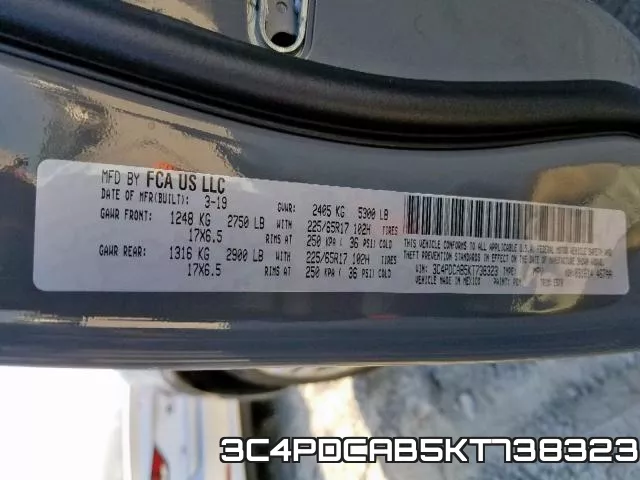 3C4PDCAB5KT738323 фото 2
