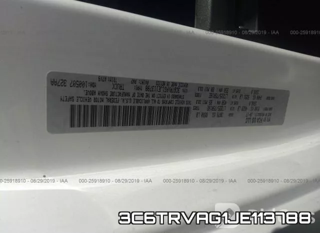 3C6TRVAG1JE113788 фото 10