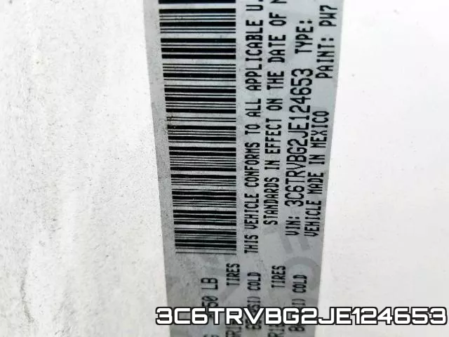 3C6TRVBG2JE124653 фото 2