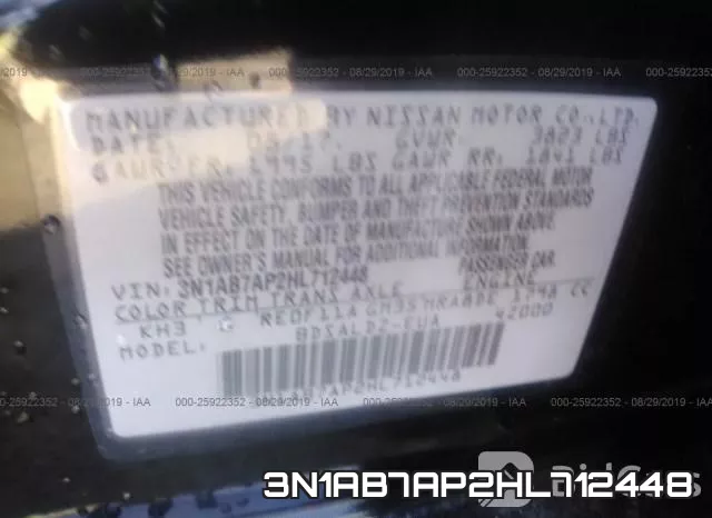 3N1AB7AP2HL712448 фото 10