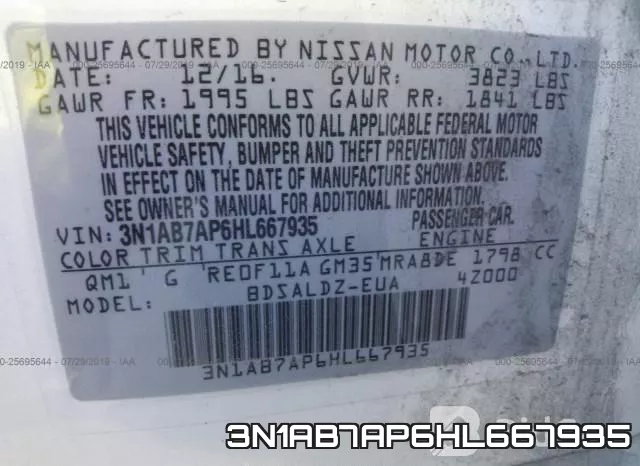 3N1AB7AP6HL667935 фото 10