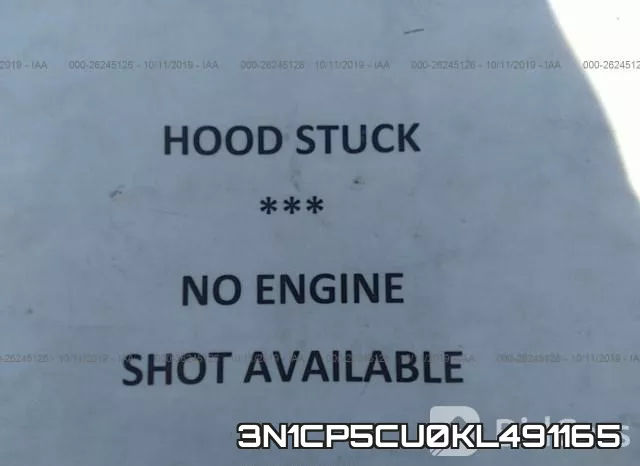 3N1CP5CU0KL491165 фото 2