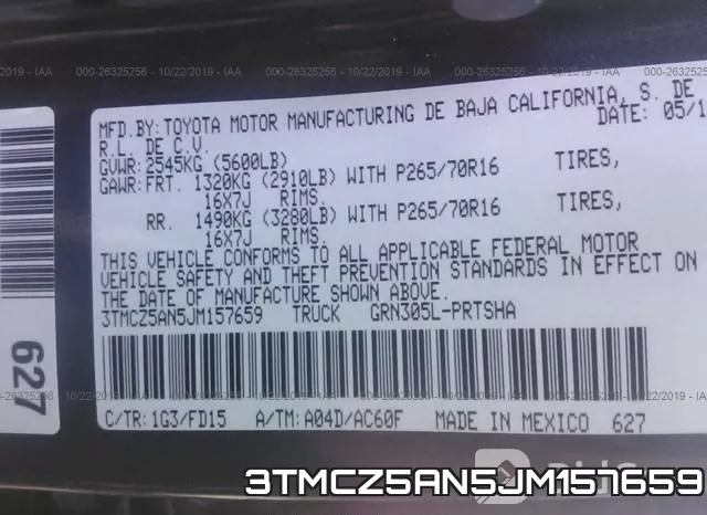 3TMCZ5AN5JM157659 фото 10