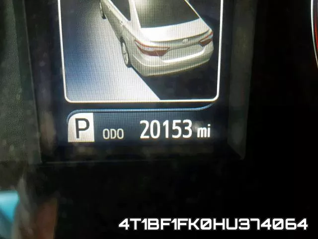 4T1BF1FK0HU374064 фото 9