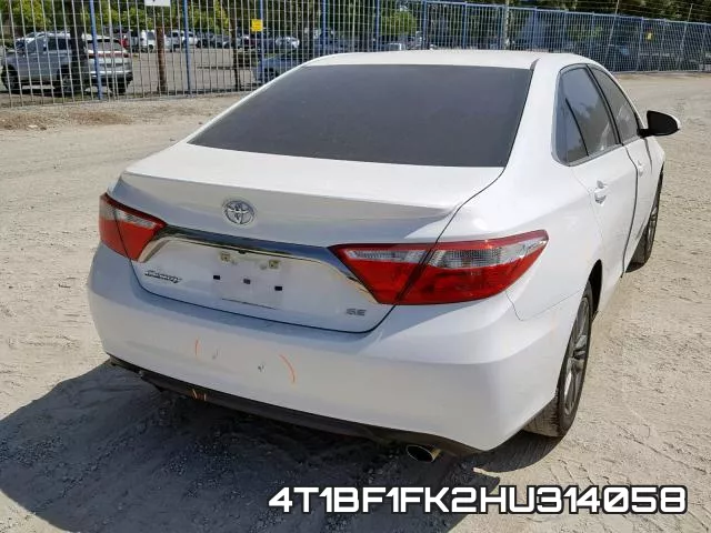 4T1BF1FK2HU314058 фото 5