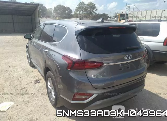 5NMS33AD3KH043964 фото 4