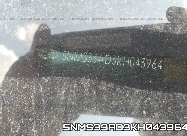 5NMS33AD3KH043964 фото 10