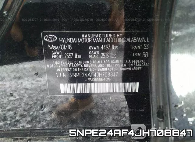 5NPE24AF4JH708847 фото 10