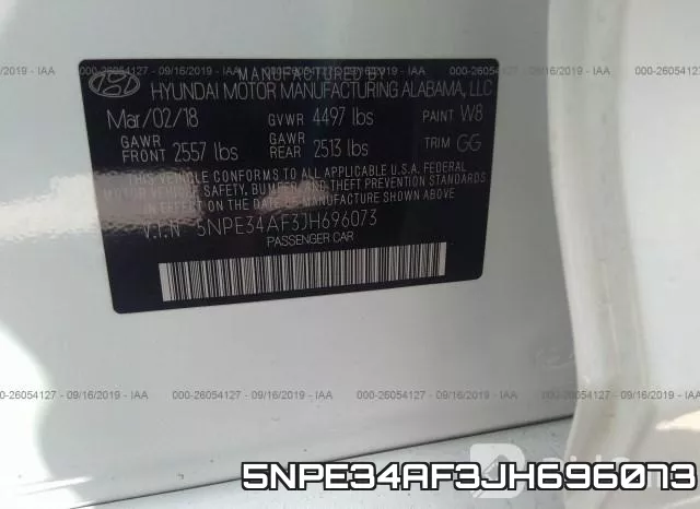5NPE34AF3JH696073 фото 10