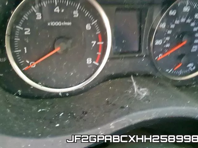 JF2GPABCXHH258998 фото 9