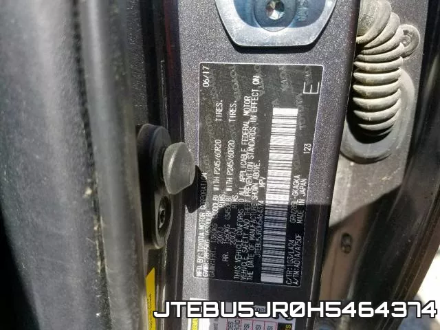 JTEBU5JR0H5464374 фото 2