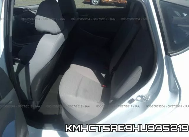 KMHCT5AE9HU335219 фото 9