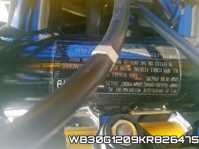 WB30G1209KR826475 фото 2