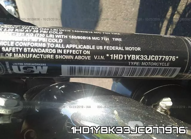 1HD1YBK33JC077976 фото 2