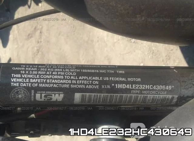 1HD4LE232HC430649 фото 2