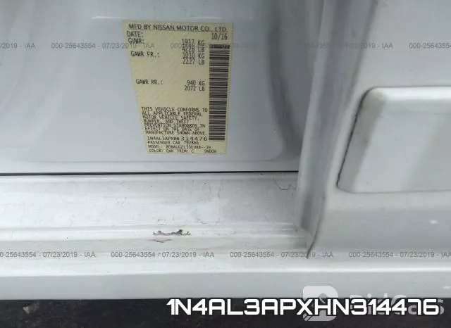 1N4AL3APXHN314476 фото 10