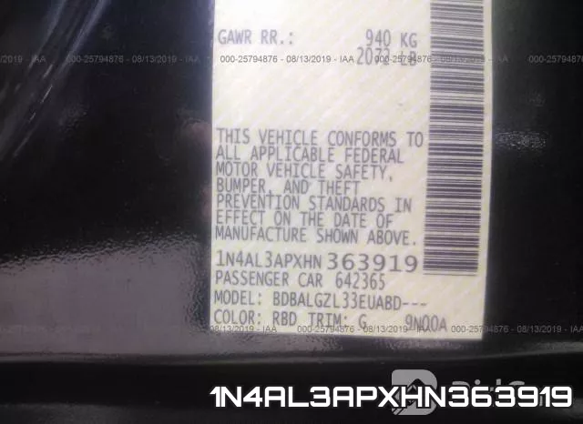 1N4AL3APXHN363919 фото 10