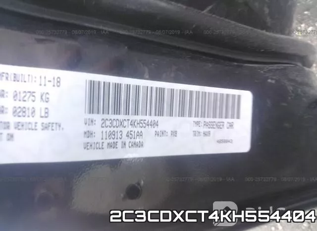 2C3CDXCT4KH554404 фото 10