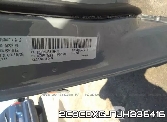 2C3CDXGJ7JH336416 фото 10