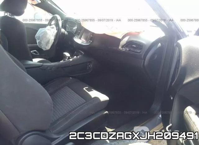 2C3CDZAGXJH209491 фото 6
