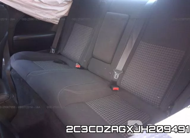 2C3CDZAGXJH209491 фото 9