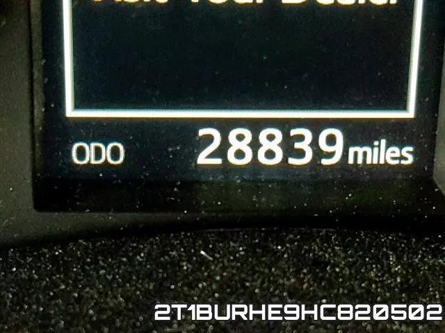 2T1BURHE9HC820502 фото 9