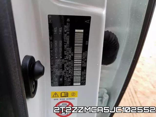 2T2ZZMCA5JC102552 фото 2