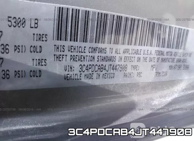 3C4PDCAB4JT447908 фото 10