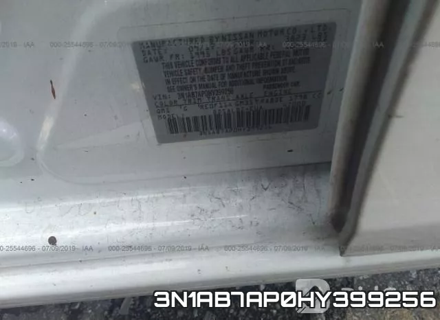3N1AB7AP0HY399256 фото 9
