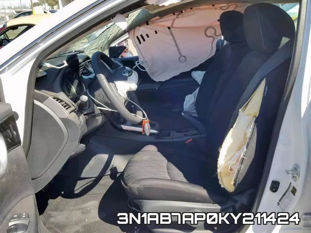 3N1AB7AP0KY211424 фото 6