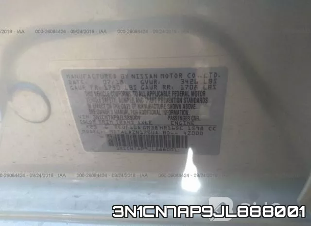 3N1CN7AP9JL888001 фото 10