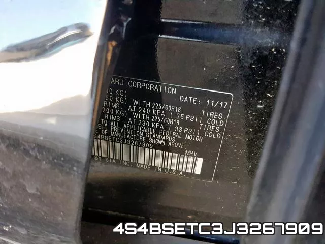 4S4BSETC3J3267909 фото 2
