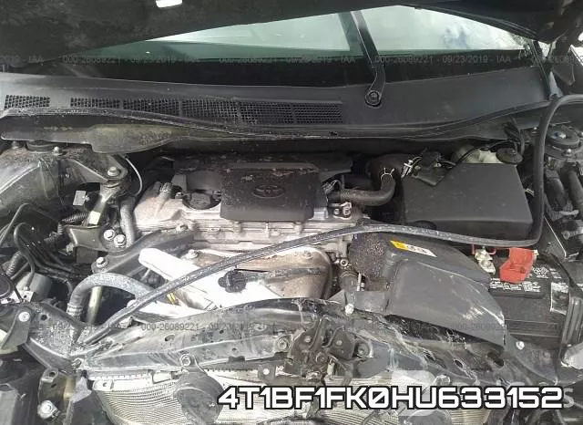 4T1BF1FK0HU633152 фото 2
