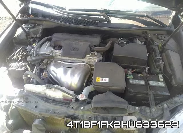 4T1BF1FK2HU633623 фото 2