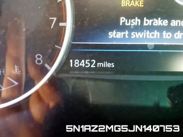 5N1AZ2MG5JN140753 фото 9